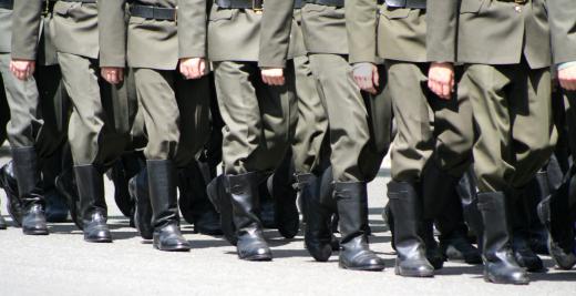 Jackboots were strongly associated with the Nazi regime in Germany.