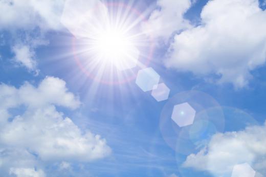 Sunshine is omnipresent at the North Pole in summer.