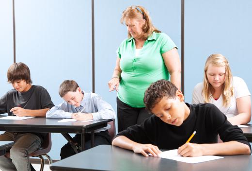 A state superintendent may put policies into place to increase standardized testing scores.