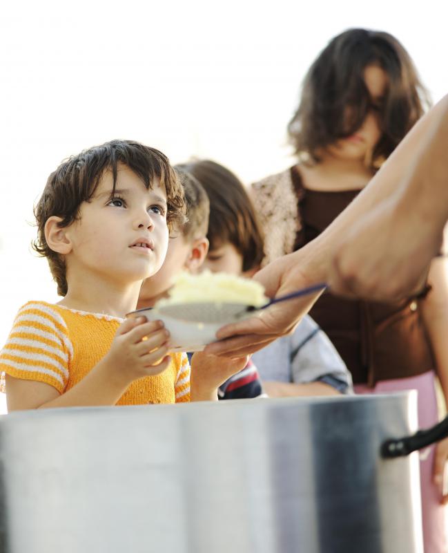 Providing meals for hungry children helps the fight for social justice on a local level.