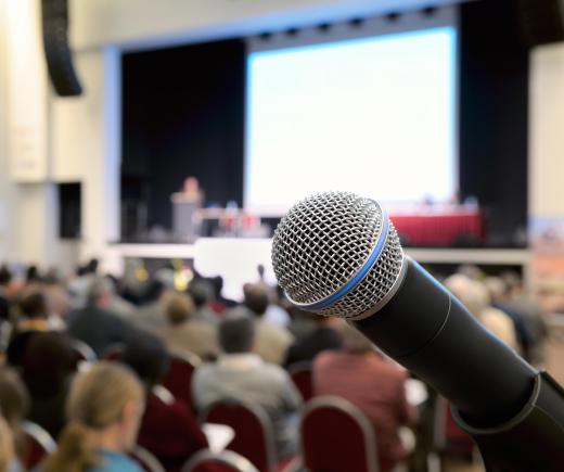 Town hall meetings are a forum which allow members of the public in attendance to speak.