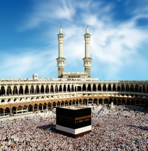 The Hajj is a Muslim pilgrimage that leads to the Kaaba in the Saudi city of Mecca.