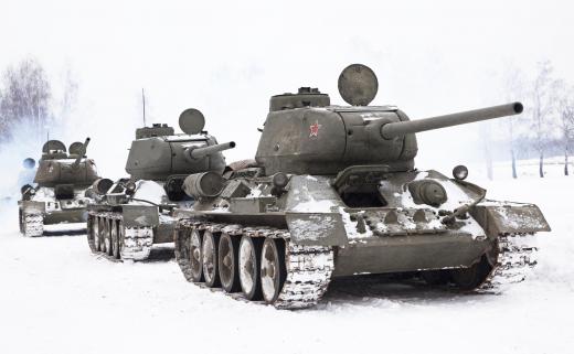 Tank traps keep tanks and other armored vehicles from passing through certain strategic areas.